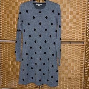 LOFT polka dot dress